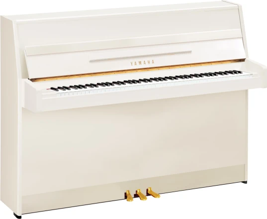 Klavier Yamaha B1 weiß poliert Silent SC3
