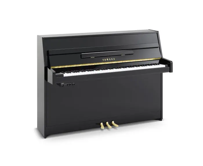 Klavier Yamaha B1 schwarz poliert Silent SC3