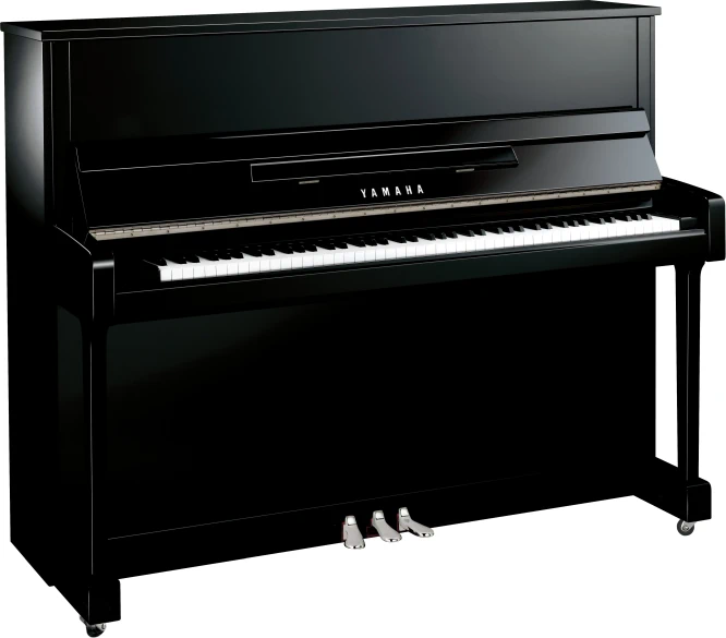 Yamaha Klavier B3 schwarz poliert chrom